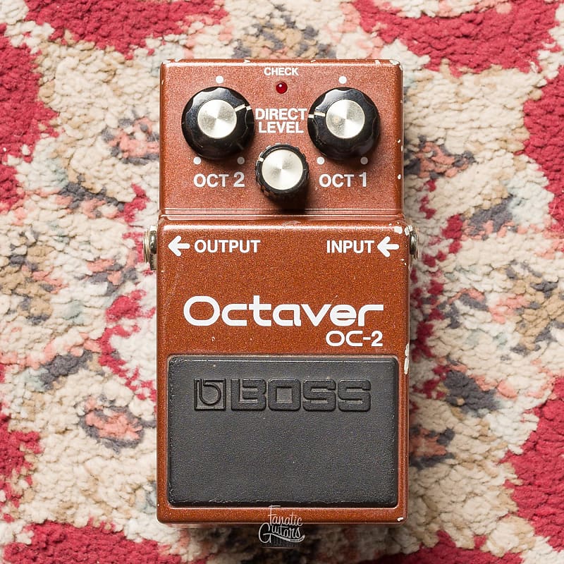 Boss OC-2 Octaver (Black Label) | Reverb France