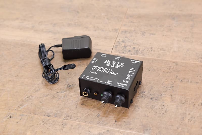 Rolls PM50s Personal Monitor Amplifier (church owned) CG00R64 Reverb