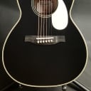 Paul Reed Smith PRS SE P20E Parlor Acoustic-Electric Guitar Black Top w/ Padded Gig Bag