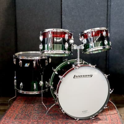 Tama 13/16/24 STAR Maple Drum Kit Set in Satin Burgundy Red