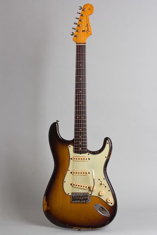 Fender Stratocaster Solid Body Electric Guitar (1964), ser