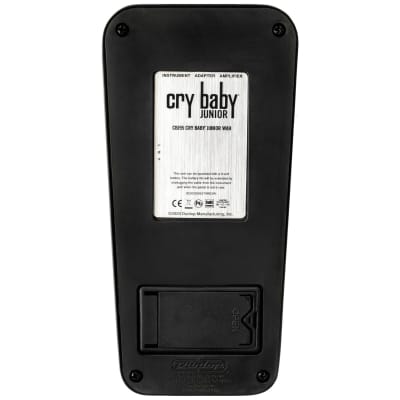 Dunlop CBJ95SB Special Edition Cry Baby Junior Wah Effects Pedal, Black image 6
