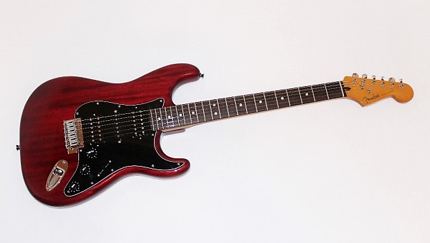 Fender Modern Player Stratocaster HSH Crimson Red Electric Guitar