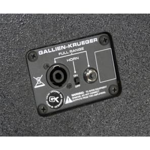 GALLIEN KRUEGER CX210 2x10" 8 Ohm Bass Extension Cabinet - Open Box image 2