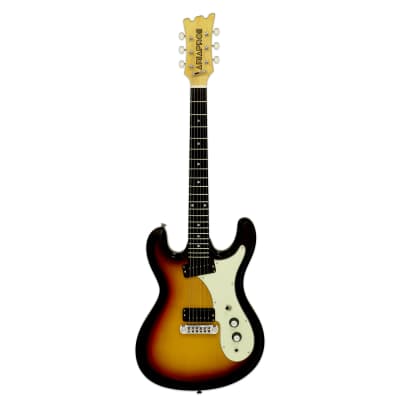 Aria Retro Classic Electric Guitar  3TS (3Tone Sunburst) DM 206 3TS image 1