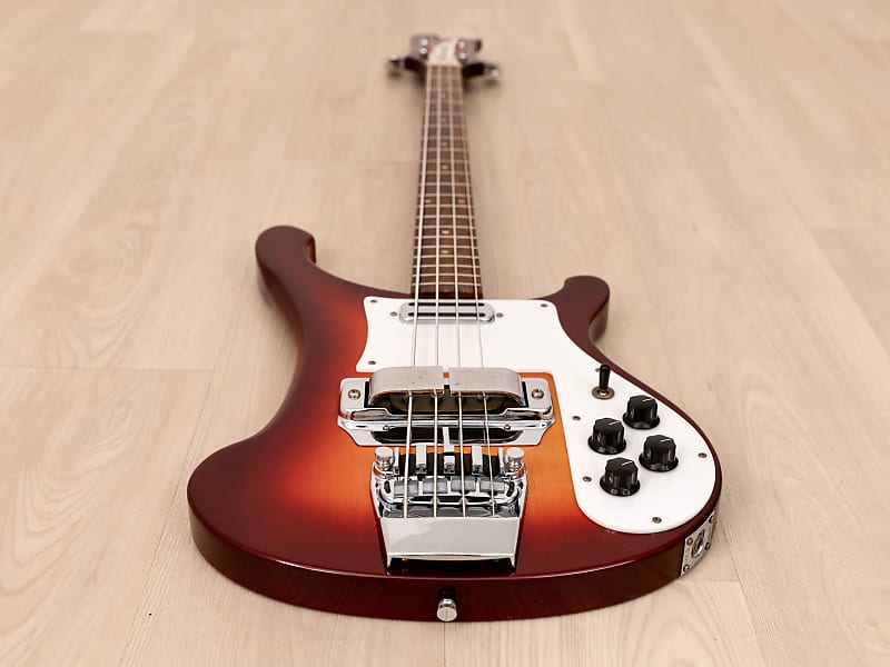 1990 Rickenbacker 4001V63 Vintage Reissue Bass Fireglo, | Reverb UK