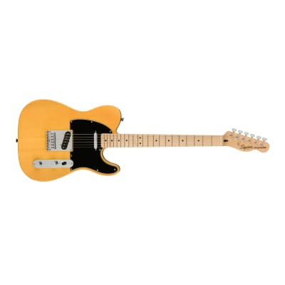 Fender Squier Affinity Series Telecaster 6-String Electric Guitar with Maple Fingerboard (Right-Handed, Butterscotch Blonde) image 2