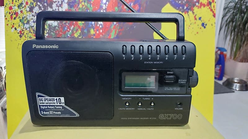 Panasonic Panasonic GX700 Model RF-3700 1994 - Black  			