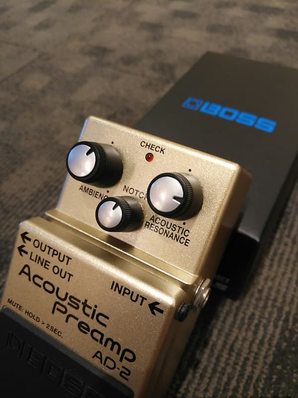 BOSS AD-2 Acoustic Preamp Guitar Pedal (AD-2) : Amazon.ca