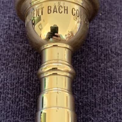 Vincent Bach CORP. 3C #28 throat. 1980s Gold-plated! Almost PERFECT! image 3