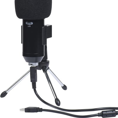 CAD - U29 - USB Large Format Side Address Studio Microphone - Black image 3