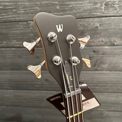 Warwick German Pro Series Streamer CV4 Vintage Sunburst 4 String Electric Bass Guitar w/ Gig Bag image 8
