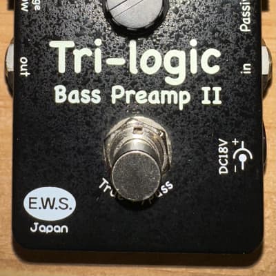 Reverb.com listing, price, conditions, and images for ews-tri-logic-bass-preamp-2