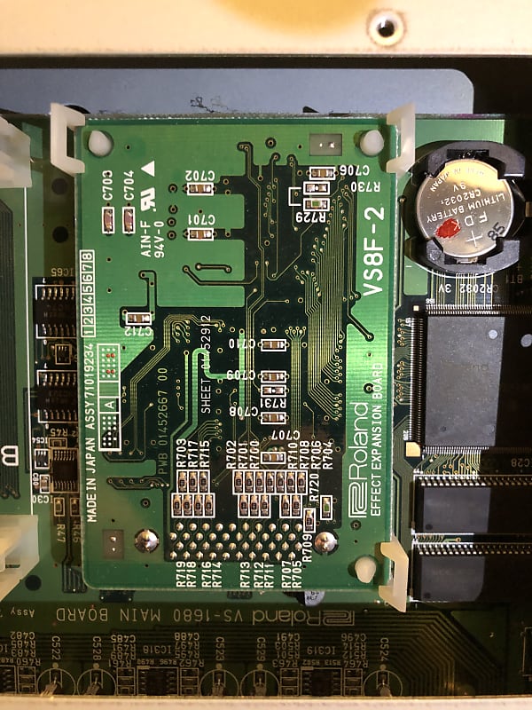 Roland VS-1680 with VS8F-2 Effects Expansion Card