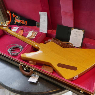 Video! 2021 Gibson Collector's Edition Korina Explorer Murphy Labs Aged Brazilian Rosewood image 16