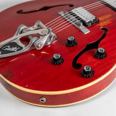 1967 Guild Starfire V Cherry Red Vintage Guitar w/OHSC image 11