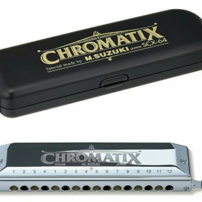 Suzuki SCX-64-C | 64-note Chromatic Harmonica, Key of C. Brand New! image 4