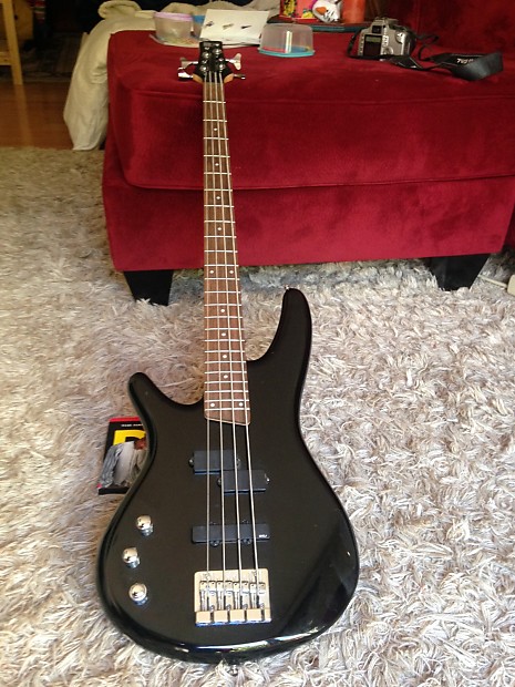 Ibanez SR 300 DXL Black with hard case | Reverb