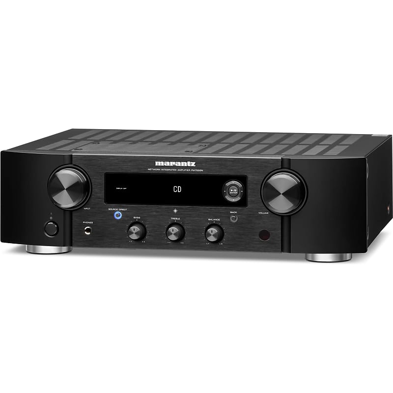 Marantz MARANTZ PM7000N MARANTZ PM7000N MARANTZ PM7000N MARANTZ Authorized Dealer Logo   MARANTZ PM7000N 2-Ch x 60 Watts Integrated Stereo Amplifier w/ HEOS 2024 - BLACK  			