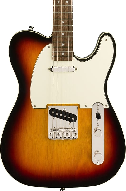 Squier Classic Vibe '60s Custom Telecaster Electric Guitar Laurel FB, 3-Color Sunburst image 1