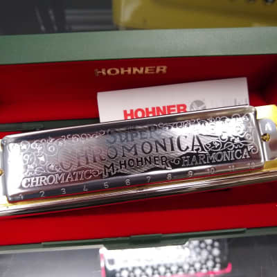 Hohner Super Chromonica key of A Harmonica image 2