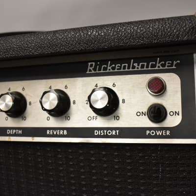 1979 Rickenbacker TR25 1x12 Solid-State Combo Amplifier Black image 8