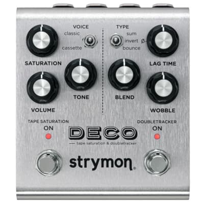 Strymon Deco 2 Tape Saturation and Doubletracker Effects Pedal image 1