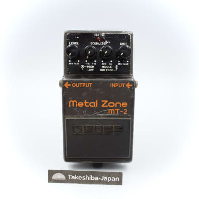Boss MT-2 Metal Zone Distortion Guitar Effect Pedal IF73423 for sale