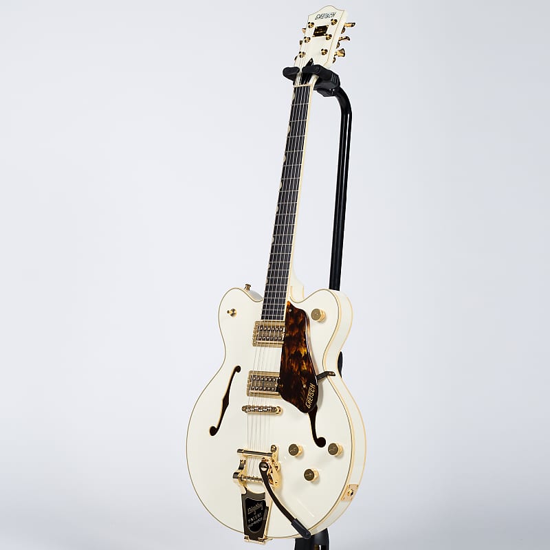 Gretsch G6609TG Players Edition Broadkaster Center Block Electric Guitar - Vintage White image 1