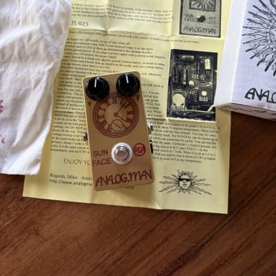 Fuzzface/ゲルマ 2SB54/ Sunface クローン # 7 ANALOG.MAN SUNFACE FUZZ RCAゲルマニウムトランジスタ｜ハッシー