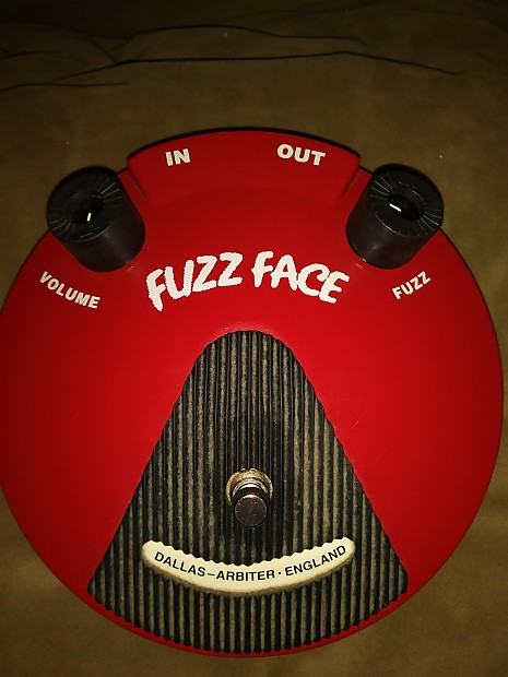 Dunlop Dallas Arbiter Fuzz Face 1993 (RED) | Reverb