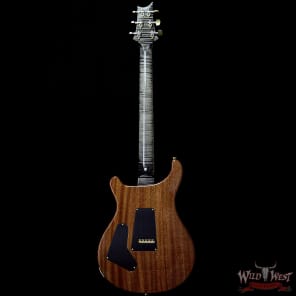 PRS Wood Library Artist Package Custom 24 Fatback Flame Top Neck African Blackwood Board Charcoal image 6
