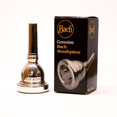 Bach 350 Classic Series Silver-plated Small Shank Trombone Mouthpiece - 5G