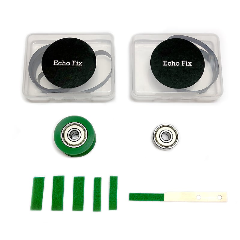 RE-201 Updated Green Roller Full Service Kit for Roland Space Echo RE-101 RE-150 RE-201 RE-301 image 1