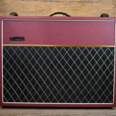 Vox AC30C2 30W 2x12 Tube Combo Amp Limited Edition - Vintage Red image 1