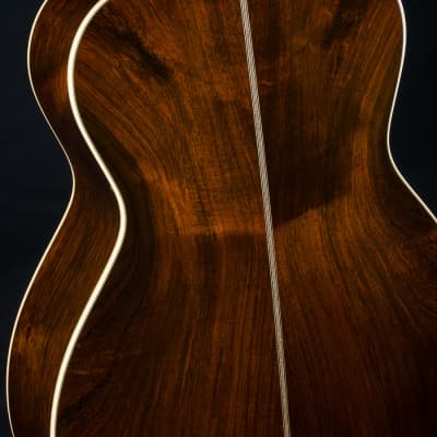 Santa Cruz 1934 OM Brazilian Rosewood and Adirondack Spruce with Wide Nut and Torch Inlay NEW image 16