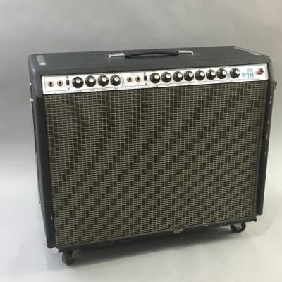 Super Rare Pearl PFT101 “Duo Reverb” 1980 Twin Reverb Clone Black Tolex Natural Relic 100 Watts Solid State MIJ Made in Japan image 8