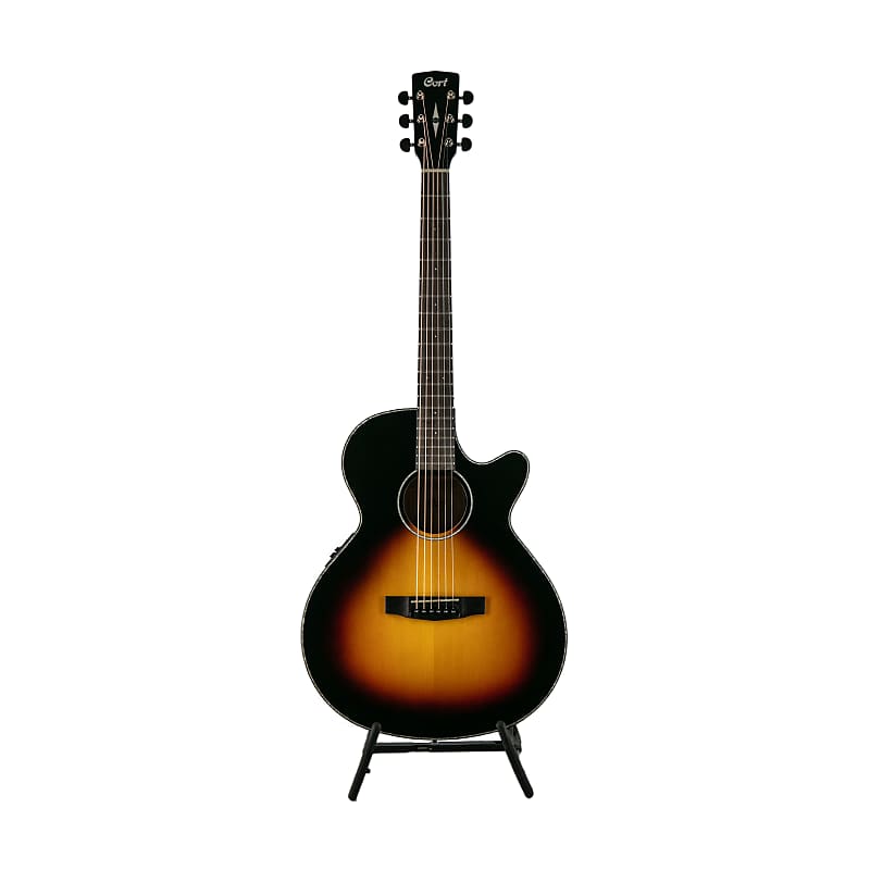 Cort SFX-E Acoustic Guitar, 3-Tone Satin Sunburst, CA210917919 image 1