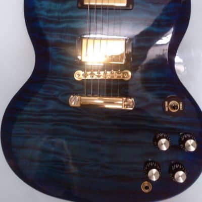 Gibson Custom Shop SG Elegant 2006 Blue image 10