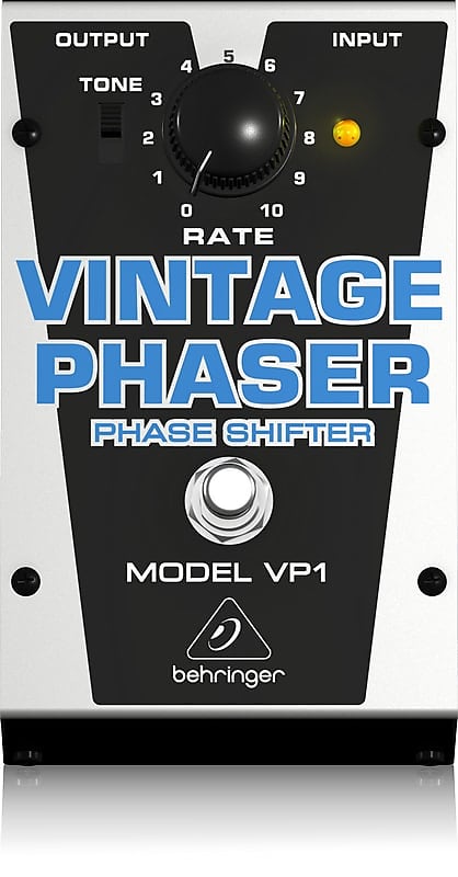 BEHRINGER VP1 VINTAGE STYLE PHASE SHIFTER PEDALE EFFETTO PHASER PER CHITARRA image 1