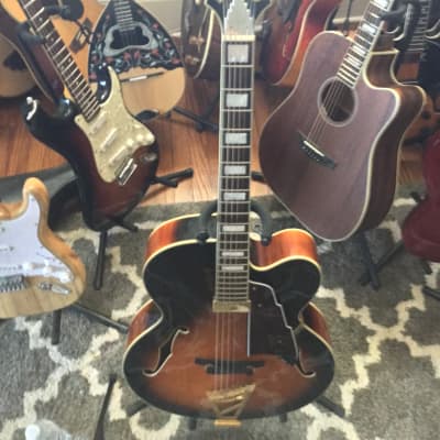 Archtop Tribute AT202M Dark Gray Burst | Reverb