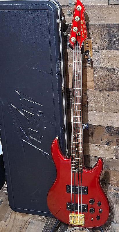 1984 Peavey Dyna Bass Candy Apple Red Wohsc Reverb 4236