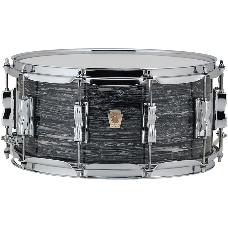 Ludwig *Pre-Order* Classic Maple 5x14" Vintage Black Oyster Snare Drum | NEW Made in the USA Authorized Dealer image 1