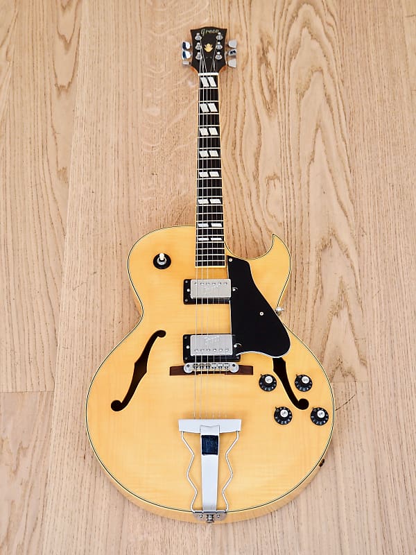 1974 Greco N-60 Vintage Hollowbody Archtop Guitar Blonde ES