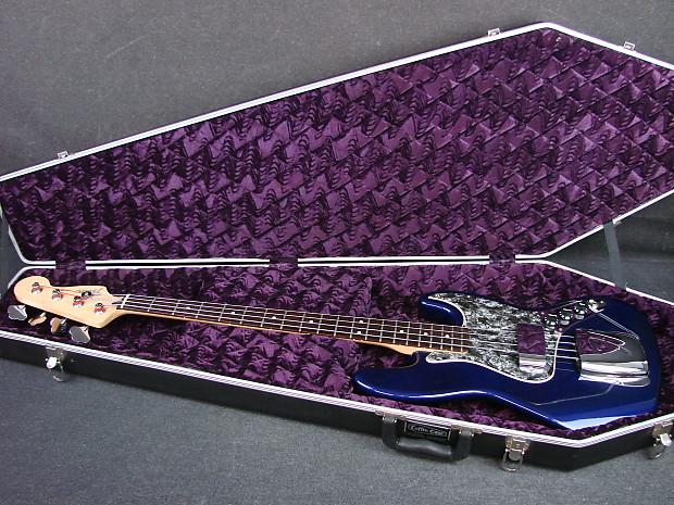 Coffin guitar case purple hot sale
