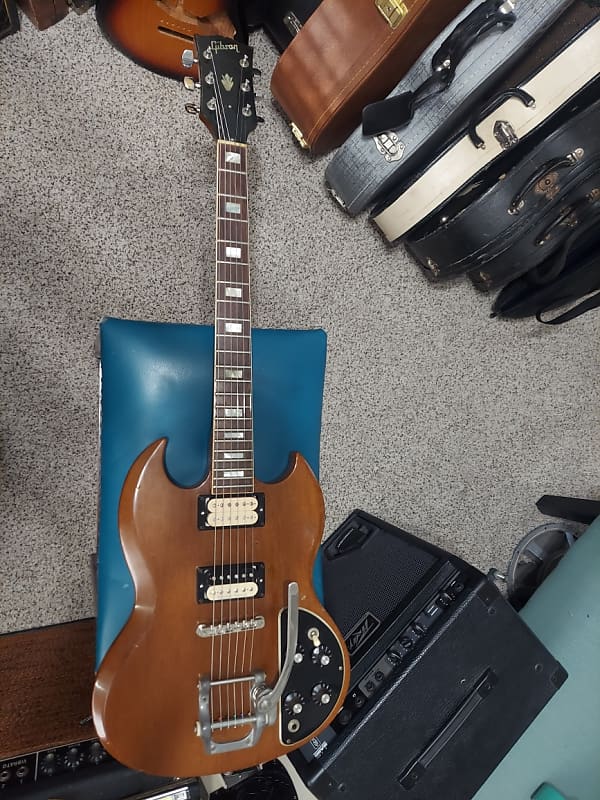Gibson SG Deluxe 1971-1974 - Mahogany | Reverb
