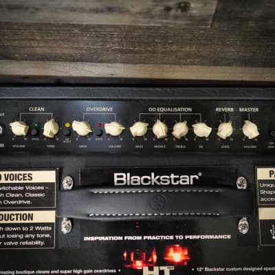 Used Blackstar HT-20R MkII 20W 1x12 Tube Combo Guitar Amp Black image 4