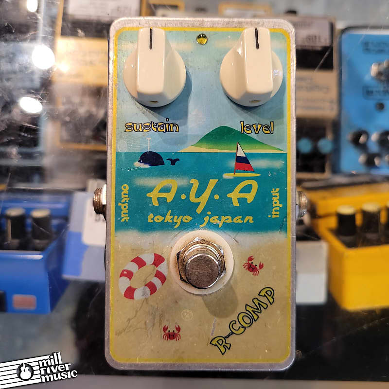 A.Y.A. Tokyo Japan R-Comp Compressor Effects Pedal Used