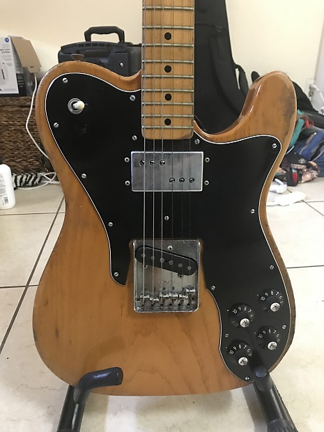 Fender 72 Telecaster Deluxe 1972 Mocha