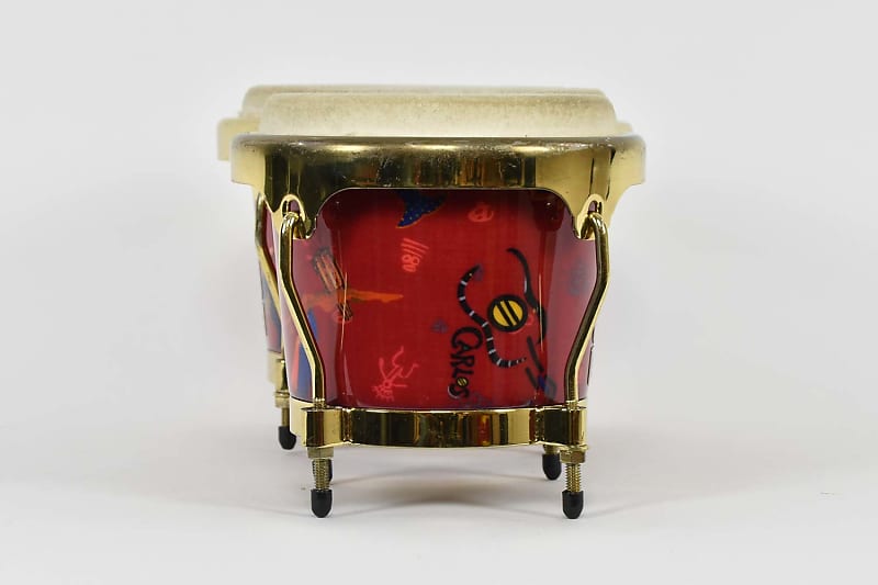 LP Aspire Bongo Santana Fiberglass Red Occasion | Reverb